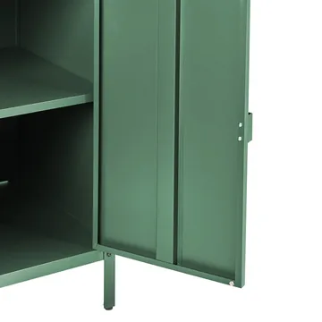 Kjøkkenskap Vilama - Grønn, Sølv - Hagemøbler & utemiljø - Grill & utekjøkken - Utekjøkken - Komplette utekjøkken