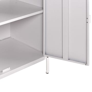 Kjøkkenskap Vilama - Hvit, Sølv - Hagemøbler & utemiljø - Grill & utekjøkken - Utekjøkken - Komplette utekjøkken