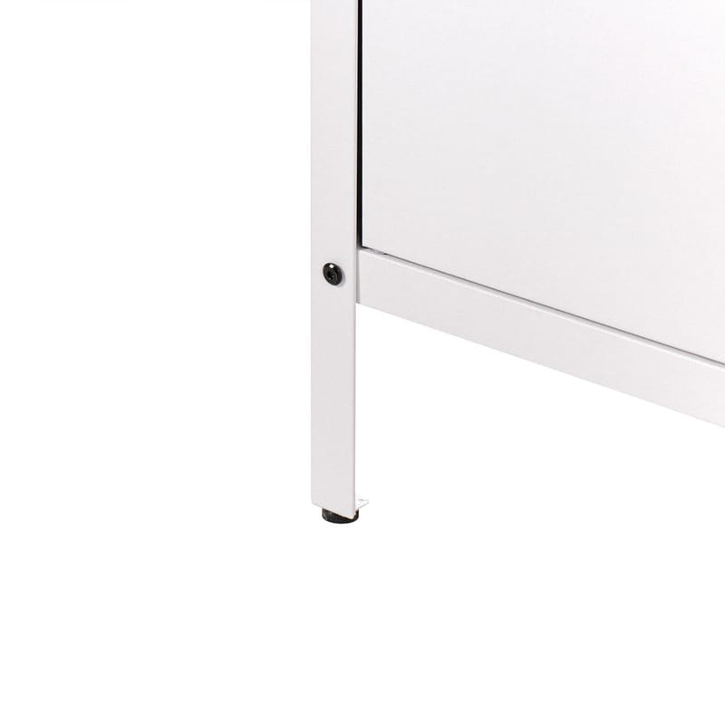 Kjøkkenskap Vilama - Hvit, Sølv - Hagemøbler & utemiljø - Grill & utekjøkken - Utekjøkken - Komplette utekjøkken