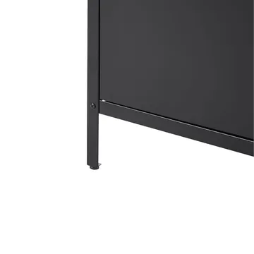 Kjøkkenskap Vilama - Svart, Sølv - Hagemøbler & utemiljø - Grill & utekjøkken - Utekjøkken - Komplette utekjøkken