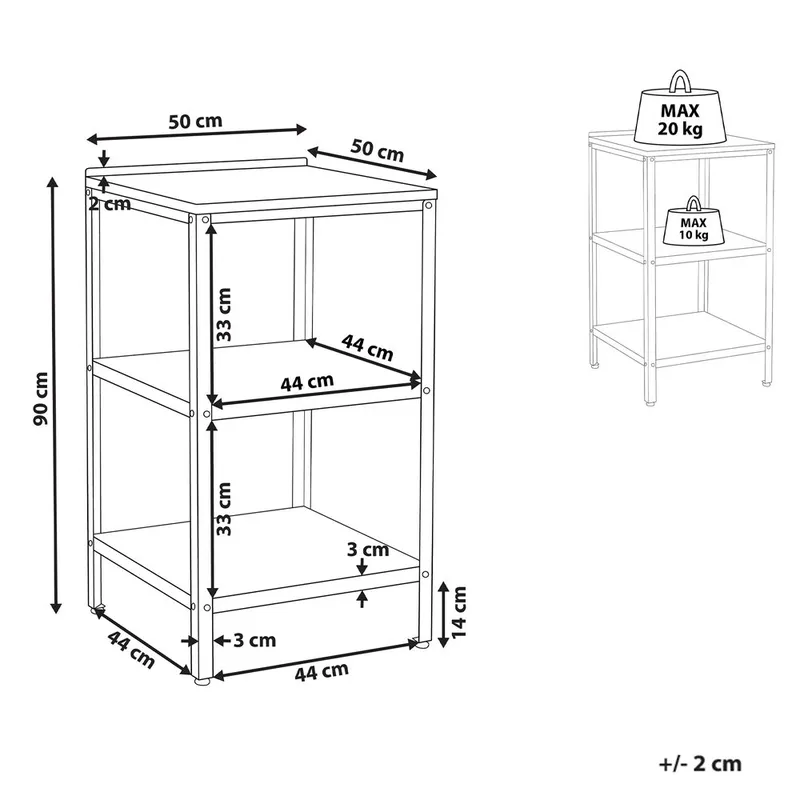 Liten kjøkkenøy Vilama - Grønn, Sølv - Hagemøbler & utemiljø - Grill & utekjøkken - Utekjøkken - Komplette utekjøkken