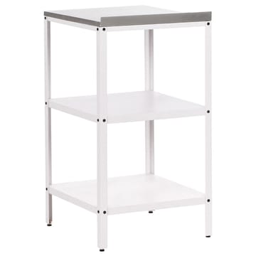 Liten kjøkkenøy Vilama - Hvit, Sølv - Hagemøbler & utemiljø - Grill & utekjøkken - Utekjøkken - Komplette utekjøkken