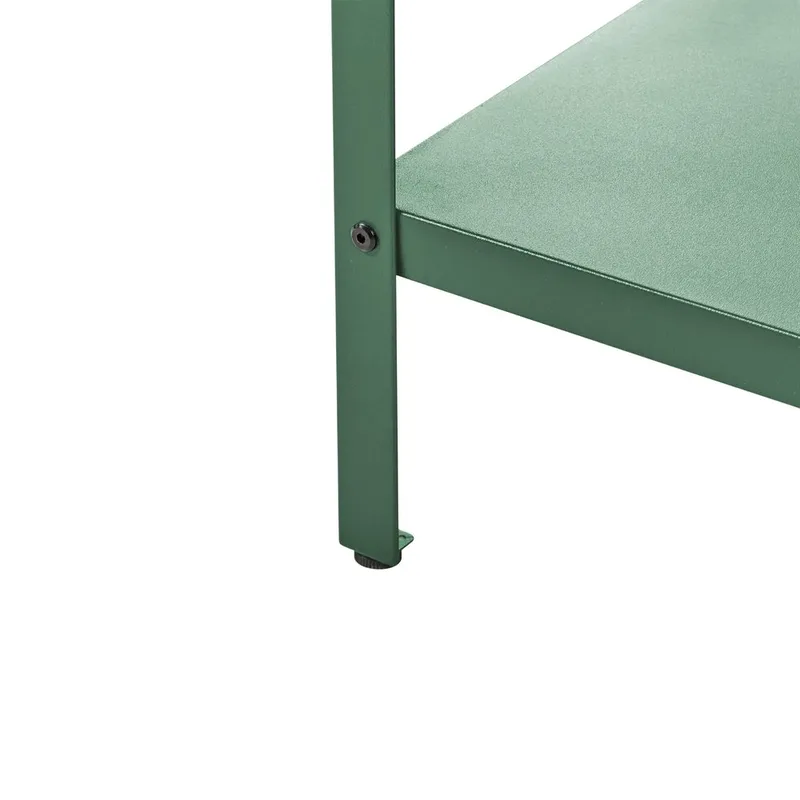 Stor kjøkkenøy Vilama - Grønn, Sølv - Hagemøbler & utemiljø - Grill & utekjøkken - Utekjøkken - Komplette utekjøkken