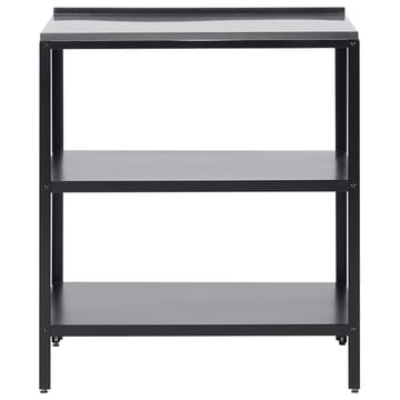 Stor kjøkkenøy Vilama - Svart, Sølv - Hagemøbler & utemiljø - Grill & utekjøkken - Utekjøkken - Komplette utekjøkken