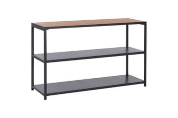 Trädgårdskök Beliani Avetrana 150x50x90 cm Black||Light wood - Hagemøbler & utemiljø - Grill & utekjøkken - Utekjøkken - Bygg ditt eget utekjøkken