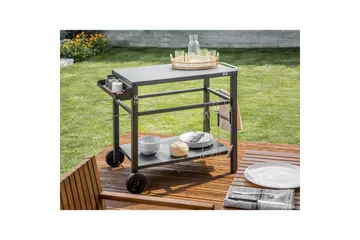 Trädgårdskök Beliani Staletti Black - Hagemøbler & utemiljø - Grill & utekjøkken - Utekjøkken - Komplette utekjøkken
