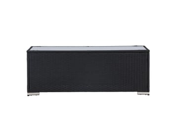 London Sofabord 50x120 cm - Svart - Hagemøbler & utemiljø - Hagebord - Loungebord & Sofabord utendørs