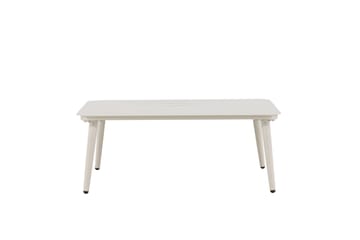 Lina Sofabord 90x90 cm - Beige - Hagemøbler & utemiljø - Hagebord - Loungebord & Sofabord utendørs