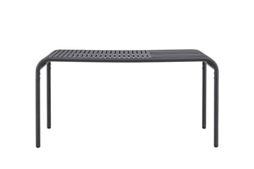 Spisebord Gardeno 90x150 cm Svart - Hagemøbler & utemiljø - Hagebord - Spisebord ute