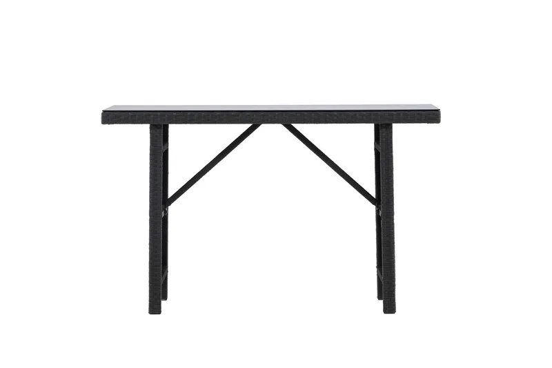Padova Sidebord 40x120 cm - Svart - Hagemøbler & utemiljø - Hagebord - Sidebord utendørs