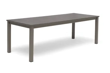 Hillerstorp Jet Set Spisebord 90 cm Beige - Beige - Hagemøbler & utemiljø - Hagebord - Spisebord ute