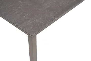 Hillerstorp Jet Set spisebord utendørs 90 cm beige - Beige - Hagemøbler & utemiljø - Hagebord - Spisebord ute