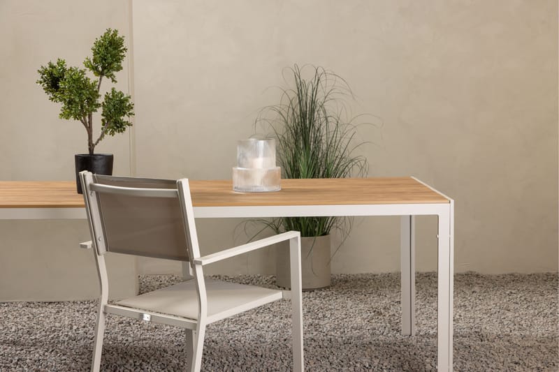Break Spisebord 90x205 cm - Beige - Hagemøbler & utemiljø - Hagebord - Spisebord ute