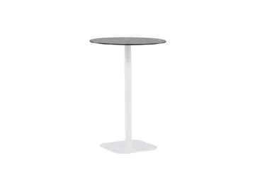 Milano Barbord 4-seter Rund - Hvit - Hagemøbler & utemiljø - Hagebord - Barbord utendørs