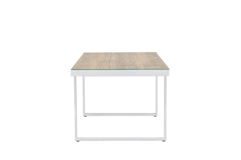 Merlo Spisebord 90x200 cm - Hvit - Hagemøbler & utemiljø - Hagebord - Spisebord ute