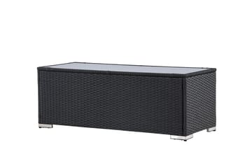 London Sofabord 50x120 cm - Svart - Hagemøbler & utemiljø - Hagebord - Loungebord & Sofabord utendørs