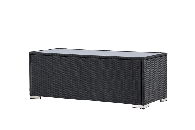 London Sofabord 50x120 cm - Svart - Hagemøbler & utemiljø - Hagebord - Loungebord & Sofabord utendørs