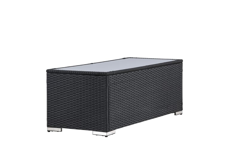 London Sofabord 50x120 cm - Svart - Hagemøbler & utemiljø - Hagebord - Loungebord & Sofabord utendørs