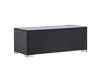 London Sofabord 50x120 cm - Svart - Hagemøbler & utemiljø - Hagebord - Loungebord & Sofabord utendørs