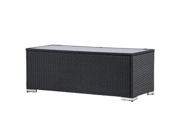 London Sofabord 50x120 cm - Svart - Hagemøbler & utemiljø - Hagebord - Loungebord & Sofabord utendørs