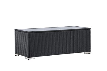London Sofabord 50x120 cm - Svart - Hagemøbler & utemiljø - Hagebord - Loungebord & Sofabord utendørs