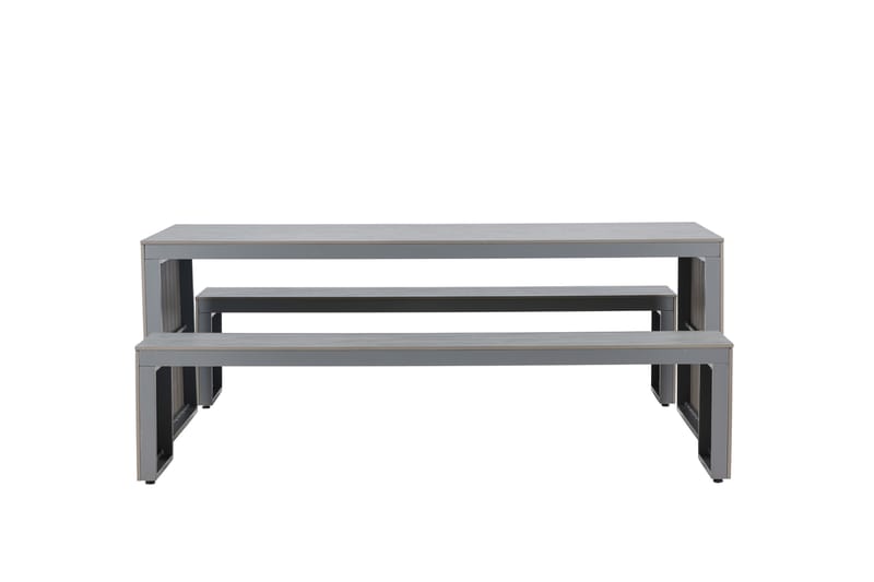 San Juan Piknikbord 6-seter - Grå - Hagemøbler & utemiljø - Hagebord - Piknikbord