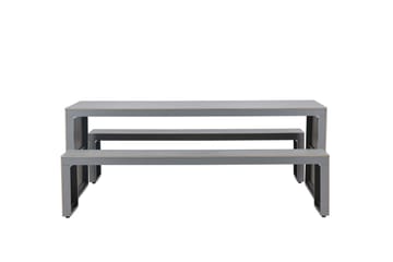San Juan Piknikbord 6-seter - Grå - Hagemøbler & utemiljø - Hagebord - Piknikbord