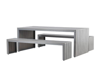 San Juan Piknikbord 6-seter - Grå - Hagemøbler & utemiljø - Hagebord - Piknikbord