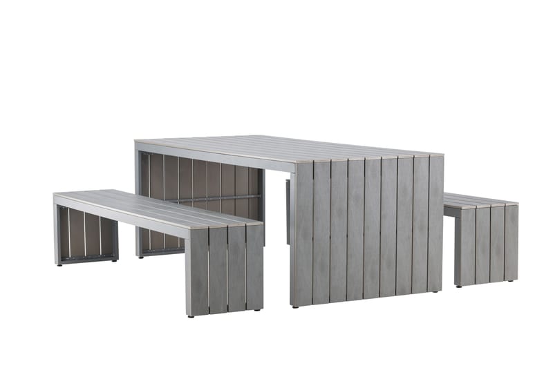 San Juan Piknikbord 6-seter - Grå - Hagemøbler & utemiljø - Hagebord - Piknikbord