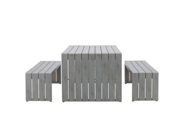 San Juan Piknikbord 6-seter - Grå - Hagemøbler & utemiljø - Hagebord - Piknikbord