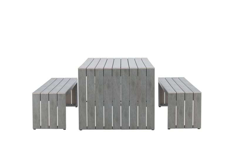 San Juan Piknikbord 6-seter - Grå - Hagemøbler & utemiljø - Hagebord - Piknikbord