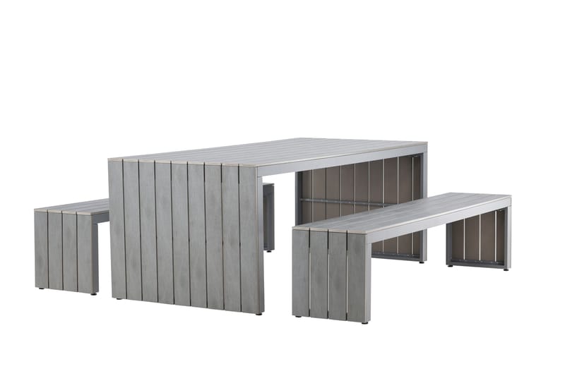 San Juan Piknikbord 6-seter - Grå - Hagemøbler & utemiljø - Hagebord - Piknikbord