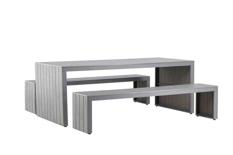 San Juan Piknikbord 6-seter - Grå - Hagemøbler & utemiljø - Hagebord - Piknikbord