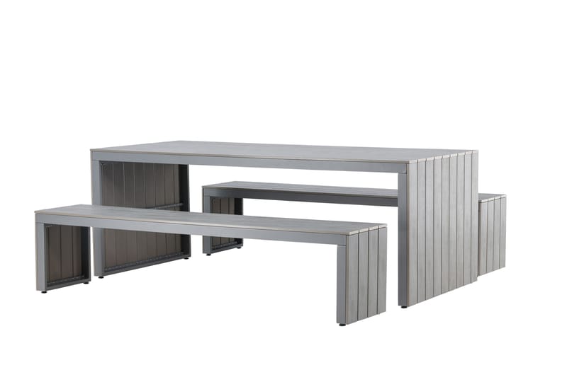 San Juan Piknikbord 6-seter - Grå - Hagemøbler & utemiljø - Hagebord - Piknikbord