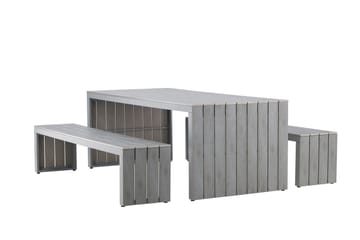 San Juan Piknikbord 6-seter - Grå - Hagemøbler & utemiljø - Hagebord - Piknikbord