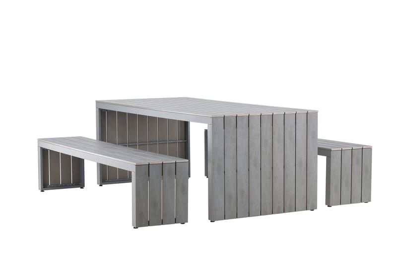 San Juan Piknikbord 6-seter - Grå - Hagemøbler & utemiljø - Hagebord - Piknikbord