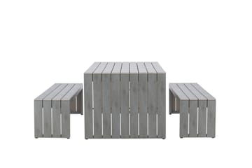 San Juan Piknikbord 6-seter - Grå - Hagemøbler & utemiljø - Hagebord - Piknikbord