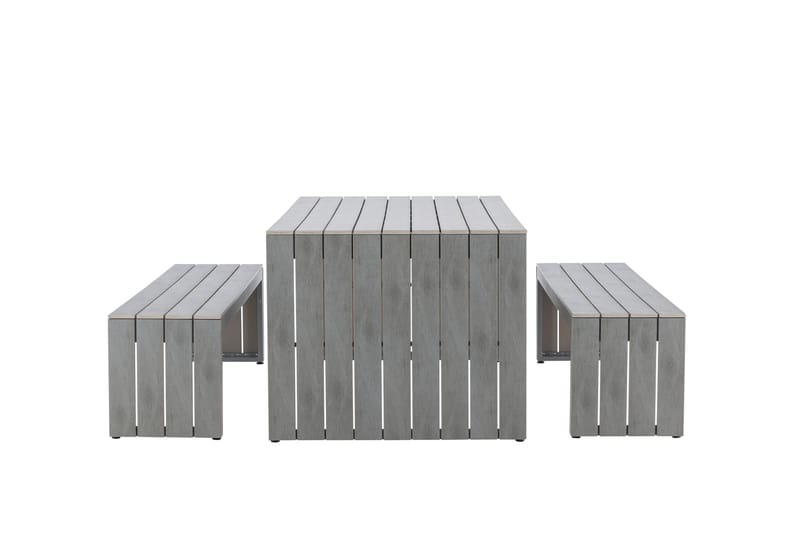 San Juan Piknikbord 6-seter - Grå - Hagemøbler & utemiljø - Hagebord - Piknikbord