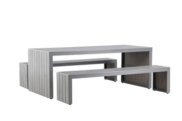 San Juan Piknikbord 6-seter - Grå - Hagemøbler & utemiljø - Hagebord - Piknikbord