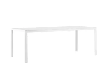 Break Spisebord 90x205 cm - Hvit - Hagemøbler & utemiljø - Hagebord - Spisebord ute