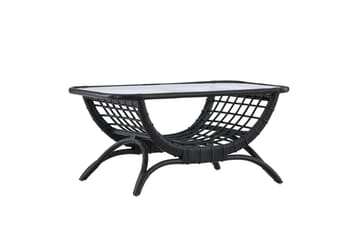 Moana Sofabord 60x95,5 cm - Svart - Hagemøbler & utemiljø - Hagebord - Loungebord & Sofabord utendørs