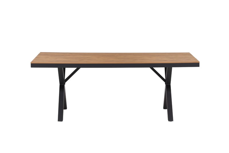 Garcia Spisebord 100x200 cm - Svart - Hagemøbler & utemiljø - Hagebord - Spisebord ute