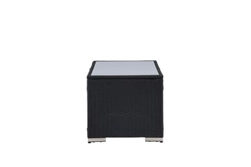 London Sofabord 50x120 cm - Svart - Hagemøbler & utemiljø - Hagebord - Loungebord & Sofabord utendørs