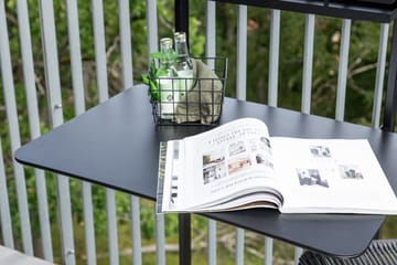 Borneo Spisebord 57x77 cm - Svart - Hagemøbler & utemiljø - Hagebord - Spisebord ute