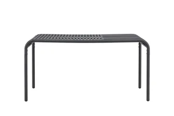 Spisebord Gardeno 90x150 cm Svart - Hagemøbler & utemiljø - Hagebord - Spisebord ute