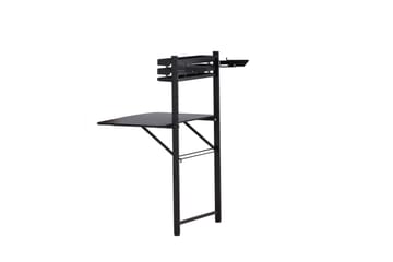 Borneo Spisebord 57x77 cm - Svart - Hagemøbler & utemiljø - Hagebord - Spisebord ute