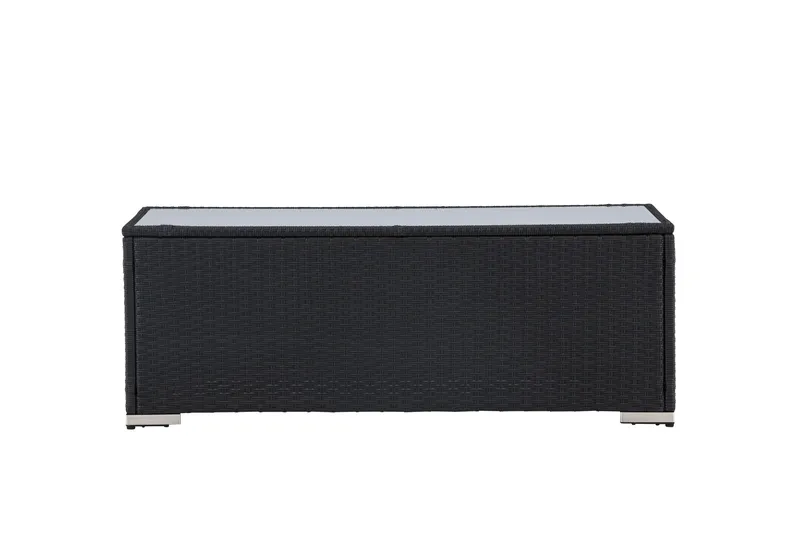 London Sofabord 50x120 cm - Svart - Hagemøbler & utemiljø - Hagebord - Loungebord & Sofabord utendørs