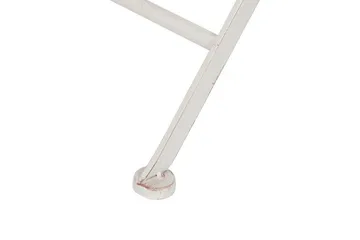 Alanya Cafébord 70 cm Rund - Hvit - Hagemøbler & utemiljø - Hagebord - Cafébord