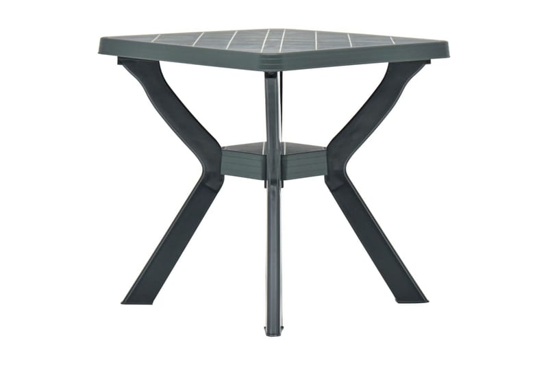 Bistrobord grønn 70x70x72 cm plast - Avlastningsbord & brettbord ute Bistrobord grønn 70x70x72 cm plast - Avlastningsbord & brettbord ute
