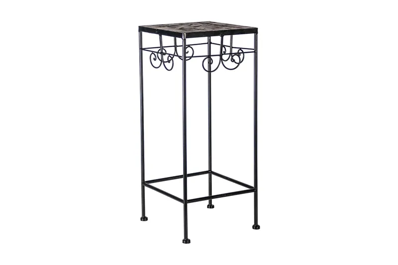 Mosaic Blomsterpiedestal, Svart